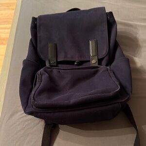 Everlane navy backpack laptop bag